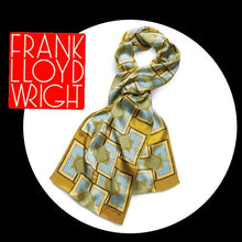 Load image into Gallery viewer, FRANK LLOYD WRIGHT IMPERIAL SILK SCARF
