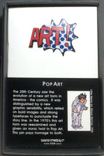 Load image into Gallery viewer, DAVID HOWELL POP ART  pin
